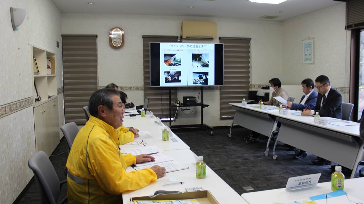 泯江堂での安全運転研修会の様子